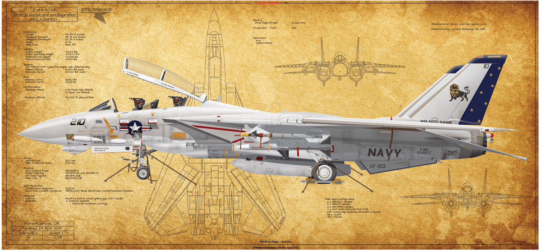 FRONT LINE Ⅲ F15号油彩画 The Art of Japan's Painted F-15 Fighter Jets │Yokogao Magazine